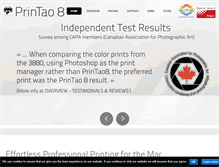 Tablet Screenshot of printao8.com
